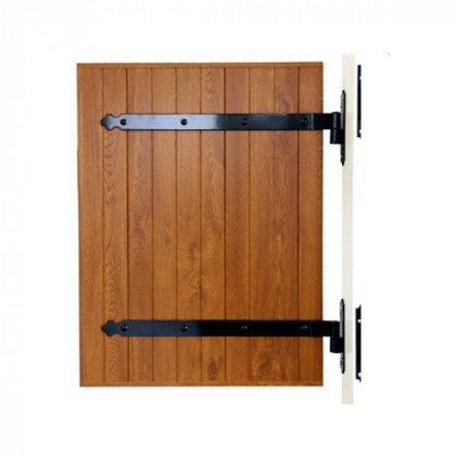 Volet Battant PVC Chêne doré 1 vantail