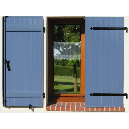 Volet Battant Aluminium isolé Couleur 2 vantaux
