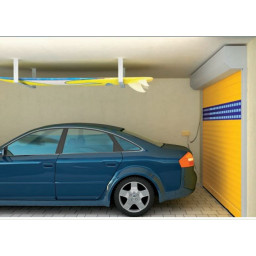 Porte de garage à enroulement sur mesure vue intérieur