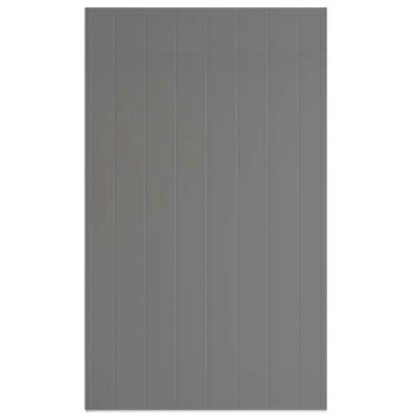 Panneau de volet Battant Aluminium Gris anthracite