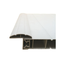 montage du Profil battement PVC blanc 47mm montage