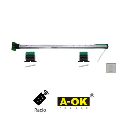axe complet motorisé radio pour volet rénovation électrique AOK