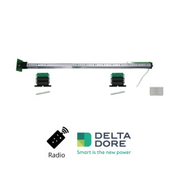 axe complet motorisé radio pour volet rénovation électrique Delta Dore