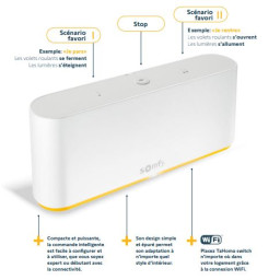 Box domotique Somfy Tahoma Switch applications