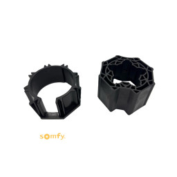 Bagues d'adaptation tube Octo 60 pour moteur Somfy avec embout forme étoile
