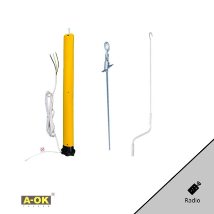 Moteur radio AOK manœuvre de secours AM45-50/12 ME FDM Moteur radio AOK manœuvre de secours AM45-50/12 ME FDM