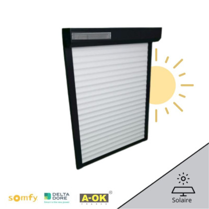 volet roulant solaire pvc