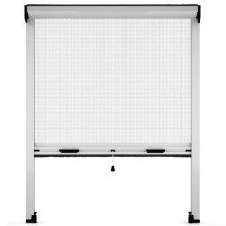 Petite moustiquaire verticale enroulable (max 1m40)