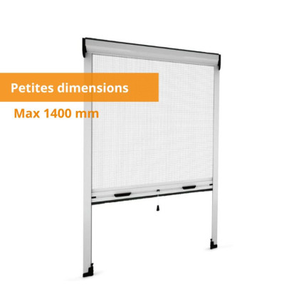 Petite moustiquaire verticale enroulable