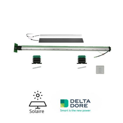 Axe de volet roulant Solaire type rénovation motorisé DELTA DORE