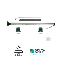 Axe motorisé volet roulant solaire Delta Dore Axe motorisé volet roulant solaire Delta Dore