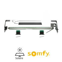 Axe de volet roulant Solaire type traditionnel motorisé SOMFY Axe de volet roulant Solaire type traditionnel motorisé SOMFY