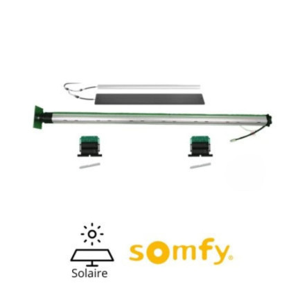 Axe de volet roulant Solaire type rénovation motorisé SOMFY