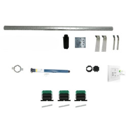 vue éclatée du pack de motorisation radio traditionnel SOMFY vue éclatée du pack de motorisation radio traditionnel SOMFY