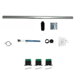 vue éclatée du pack de motorisation radio rénovation SOMFY vue éclatée du pack de motorisation radio rénovation SOMFY