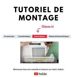 Volet roulant électrique avec moustiquaire intégrée