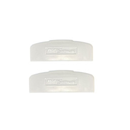 vue avant paire embouts pour barre aluminium volets battants
