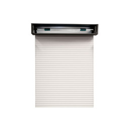 Tablier PVC blanc lames 44x9