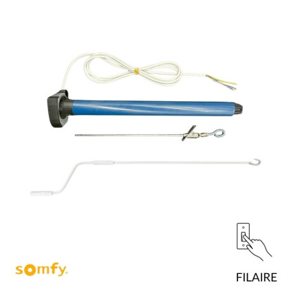 Kit moteur filaire Somfy manœuvre secours LT50 CSI 50/12 WT