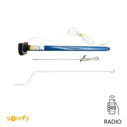 Kit moteur radio manœuvre secours SOMFY LT50 CSI 20/17RTS