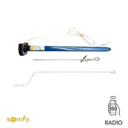 Kit moteur radio manœuvre secours SOMFY LT50 CSI 20/17RTS