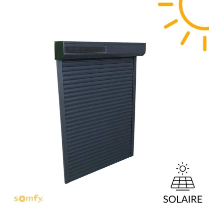 volet roulant solaire Somfy Io