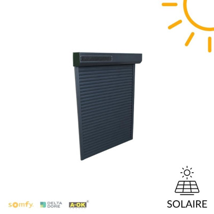 Petit volet roulant solaire
