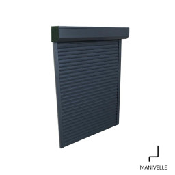 Volet roulant rénovation aluminium manœuvre par  manivelle
