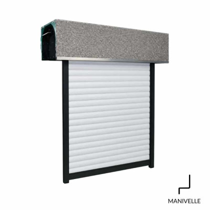 volet tradi pvc coffre tunnel sur mesure manœuvre manivelle