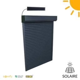 volet solaire panneau déporté