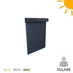 Petit volet roulant solaire