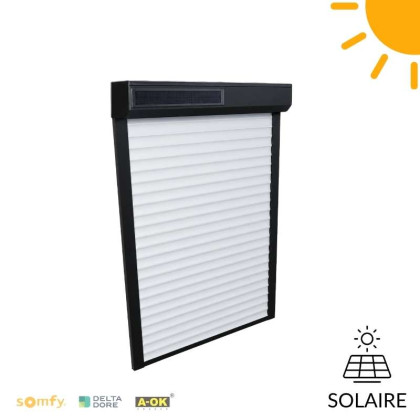 volet roulant solaire pvc