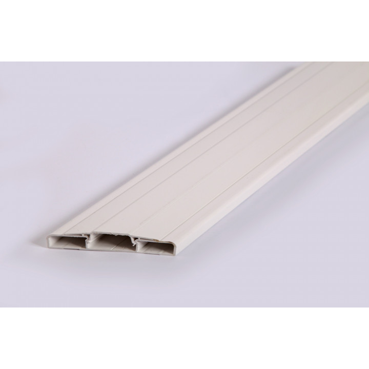 Profil battement PVC blanc pour volet battant en kit
