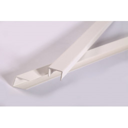 Profil U PVC blanc 26x12 volet battant en kit