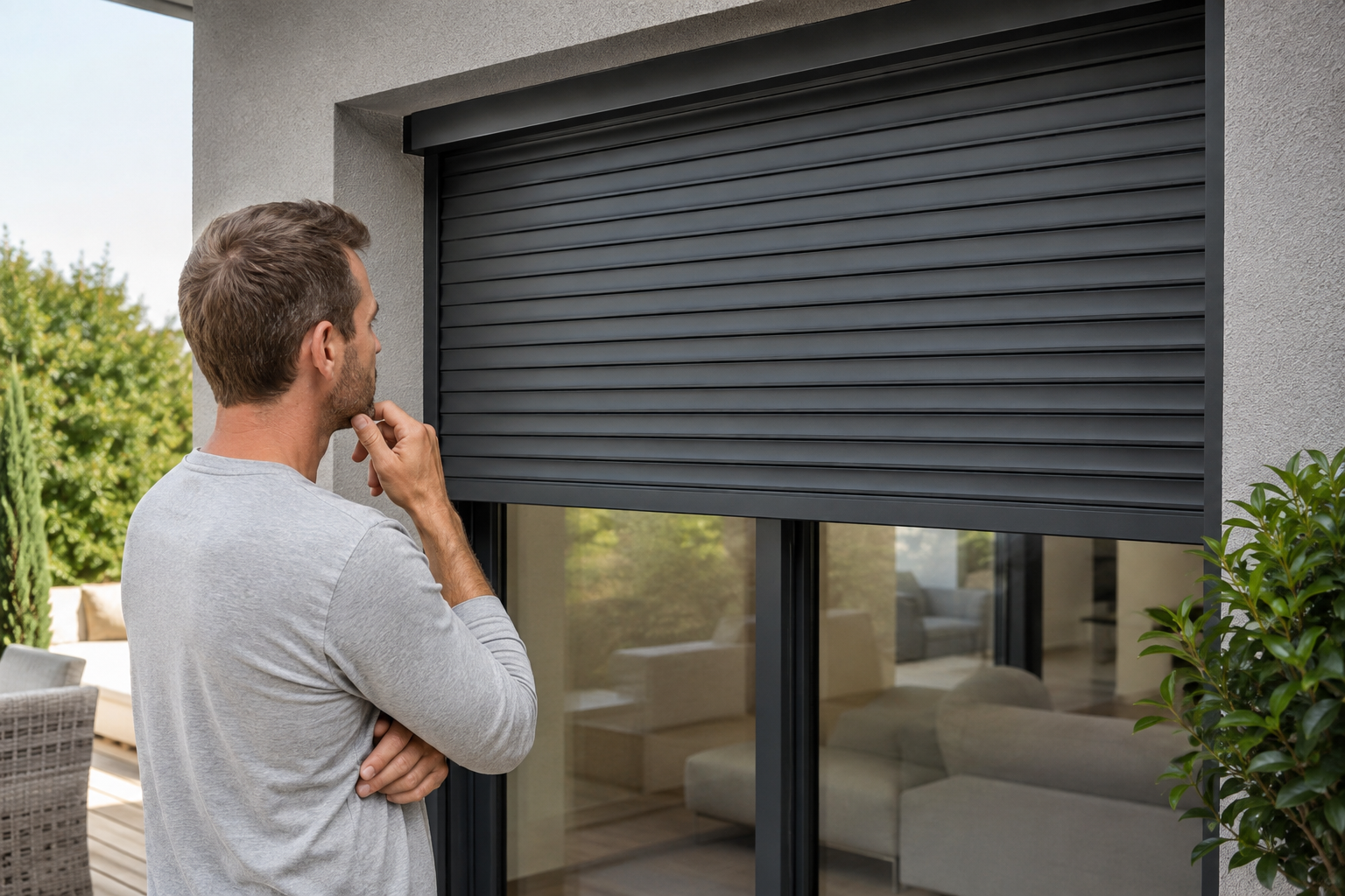 Volet roulant aluminium
